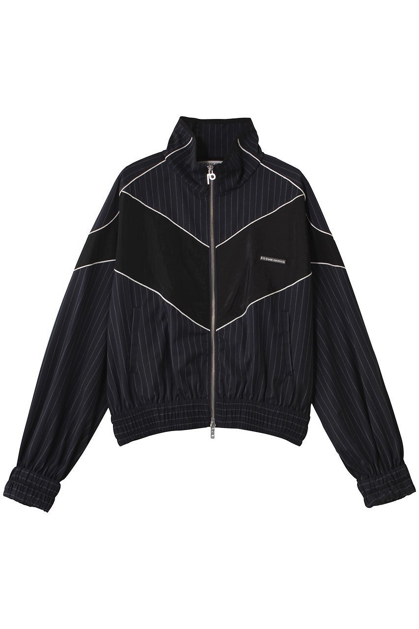 【プランク プロジェクト/PRANK PROJECT】のウーステッドトラックブルゾン / Wool Track Blouson インテリア・キッズ・メンズ・レディースファッション・服の通販 founy(ファニー) 　ファッション　Fashion　レディースファッション　Fashion for Women　アウター　Coat / Outerwear Collection　レディースジャケット・軽アウター　Jackets　ブルゾンジャケット・スポーティアウター　Blouson Jackets　おすすめ　Recommended / Our Picks　クラシック　Classic, Timeless Style　ジャケット　Jacket, Outerwear　ストライプ　Stripe, Striped Pattern　スポーティ　Sporty, Casual Athletic　セットアップ　Set-Up, Coordinated Outfit　チェック　Check, Plaid, Tartan　ブルゾン　Blouson, Bomber Jacket　マニッシュ　Mannish, Boyish　ミックス　Mix, Mixed Style　NVY(ネイビー)|ID: prp329100004925138 ipo3291000000036956767