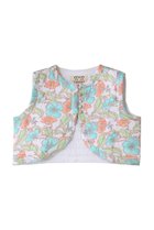 【エスゼット ブロックプリント/SZ Blockprints】のBOLERO VEST FLOWER POWER コットンベスト マルチ|ID: prp329100004925139 ipo3291000000036956776