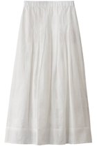 【プレインピープル/PLAIN PEOPLE】のコードチェックワッシャーセミフレアスカート 人気、トレンドファッション・服の通販 founy(ファニー) ファッション Fashion レディースファッション Fashion for Women スカート Skirts Aライン・フレアスカート A-Line & Flared Skirts ロングスカート Long Skirts / Maxi & Midi Skirts シルク Silk, 100% Silk シンプル Simple, Minimal チェック Check, Plaid, Tartan ロング Long, Long-Length thumbnail ホワイト|ID: prp329100004925146 ipo3291000000036957129