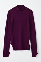 【エンフォルド/ENFOLD】のNECK HOLE PULLOVER プルオーバー 人気、トレンドファッション・服の通販 founy(ファニー) ファッション Fashion レディースファッション Fashion for Women トップス・カットソー Cut & Sew Tops ニット Knit Tops & Sweaters カジュアルプルオーバー・ニットトップス Pullovers & Knit Tops / Casual Pullovers アシンメトリー Asymmetrical Style インナー Innerwear ハイネック High Neck, Mock Neck ボーダー Border, Stripe thumbnail ボルドー|ID: prp329100004925152 ipo3291000000036957194