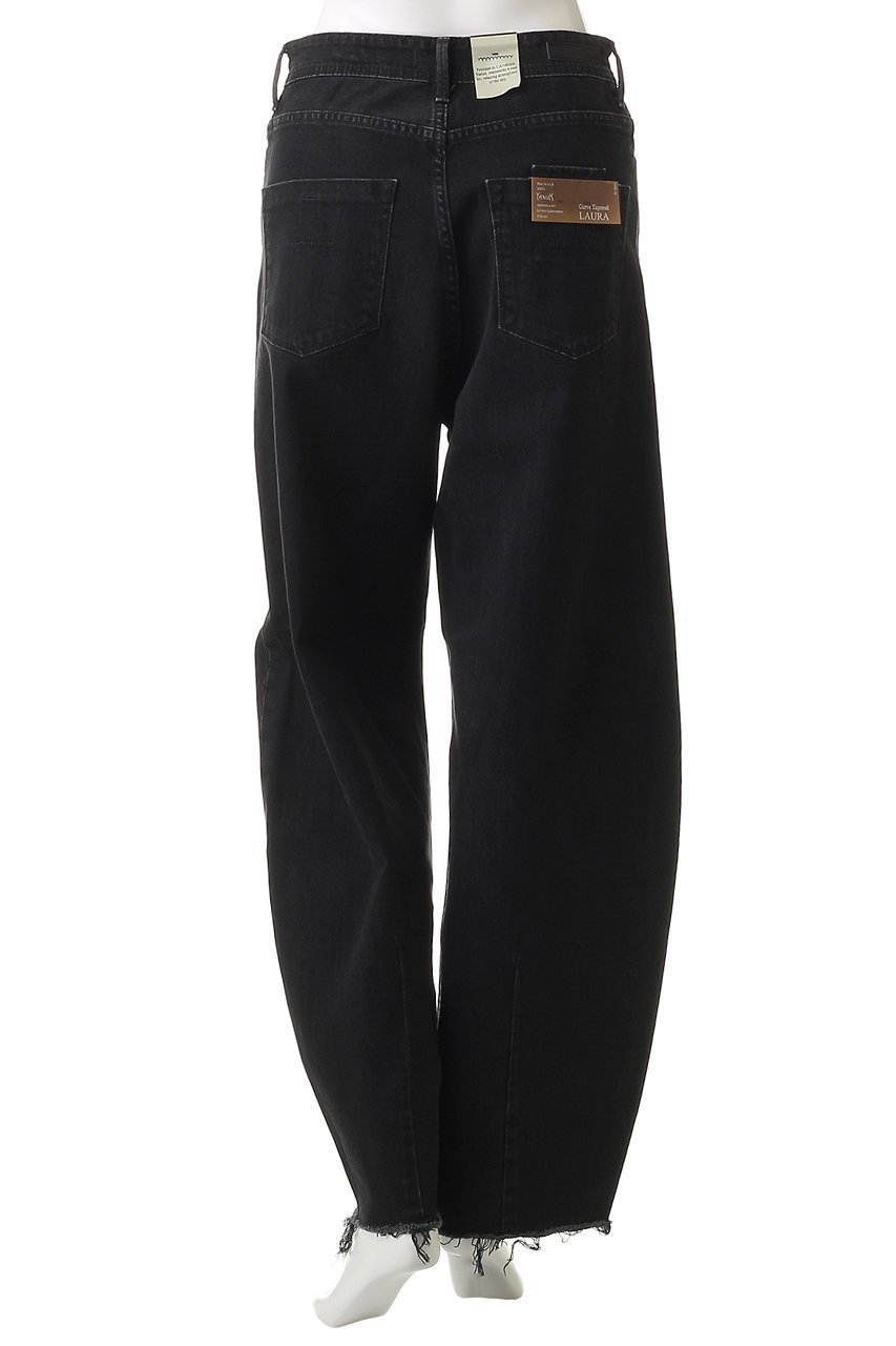 【ヤヌーク/YANUK】のカーブテーパード 【LAURA】 人気、トレンドファッション・服の通販 founy(ファニー) 　ファッション　Fashion　レディースファッション　Fashion for Women　パンツ　Pants & Trousers　デニムパンツ・ジーンズ・美脚デニム　Denim Jeans & Pants　デニム　Denim, Jeans Material　ロング　Long, Long-Length　other-4|ID: prp329100004925166 ipo3291000000036957590