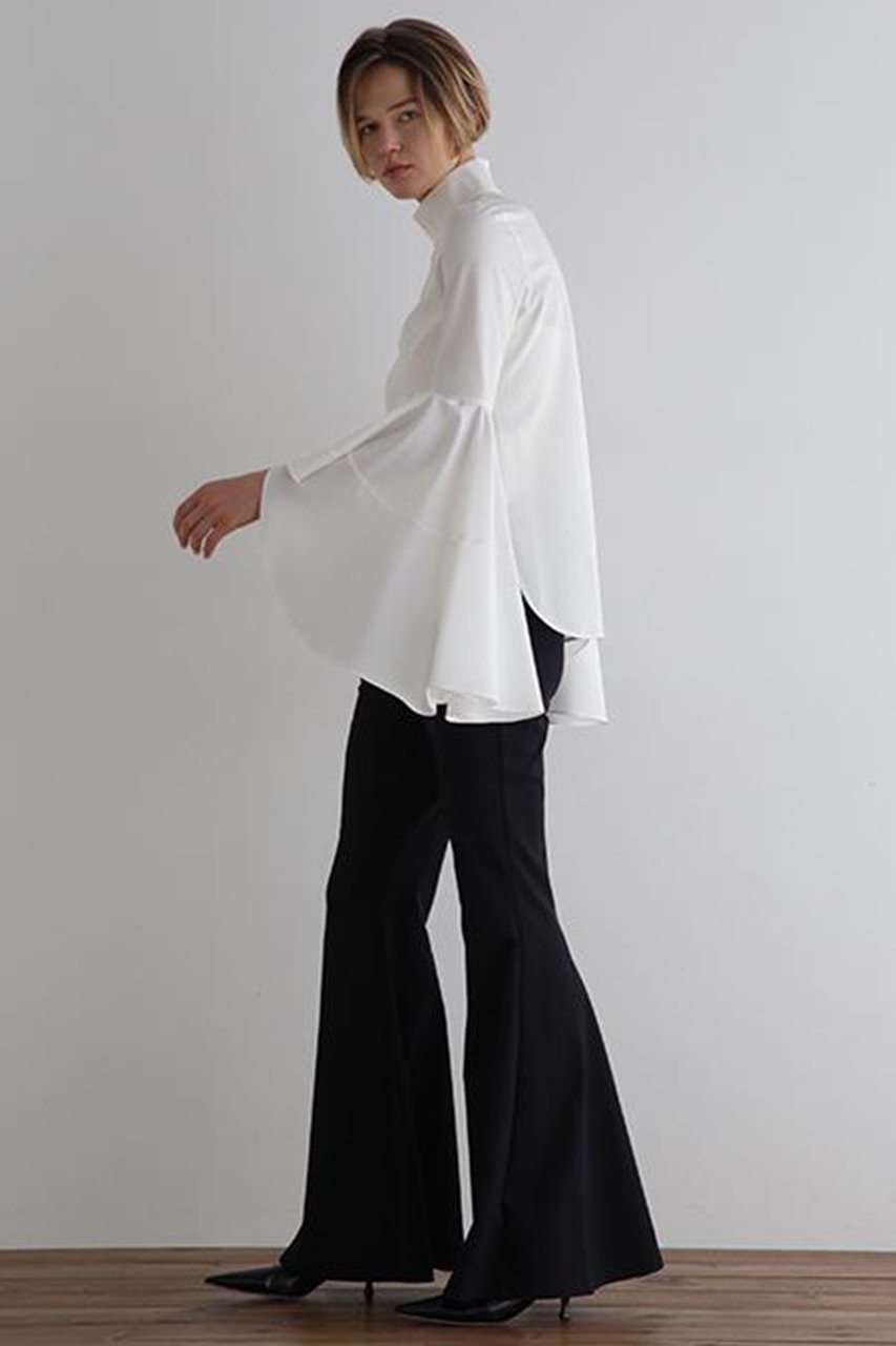 【ル フィル/LE PHIL】のハイストレッチ裏起毛フレアパンツ 人気、トレンドファッション・服の通販 founy(ファニー) 　ファッション　Fashion　レディースファッション　Fashion for Women　パンツ　Pants & Trousers　なめらか　Smooth, Silky Texture　コンパクト　Compact, Small Size　ストレッチ　Stretch, Stretchy Fabric　バランス　Balance, Style Balance　フィット　Fit, Slim Fit　フレア　Flare, Flared　other-5|ID: prp329100004925167 ipo3291000000036957644