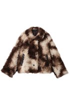 【メゾンスペシャル/MAISON SPECIAL】のAnimal Pattern Faux Fur Coat/アニマルパターンフェイクファーコート MLT1(マルチカラー)|ID: prp329100004925171 ipo3291000000036957760