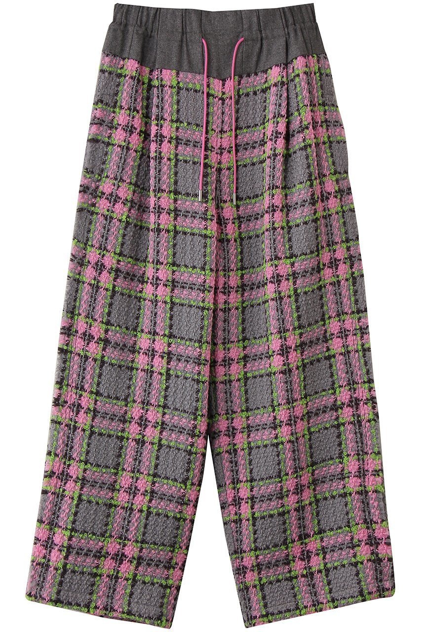 【メゾンスペシャル/MAISON SPECIAL】のRoving Check Pants/ロービングチェックパンツ インテリア・キッズ・メンズ・レディースファッション・服の通販 founy(ファニー) 　ファッション　Fashion　レディースファッション　Fashion for Women　パンツ　Pants & Trousers　スペシャル　Special, Limited Edition　セットアップ　Set-Up, Coordinated Outfit　チェック　Check, Plaid, Tartan　モダン　Modern, Contemporary　冬　Winter / This Winter　PNK(ピンク)|ID: prp329100004925175 ipo3291000000036957800