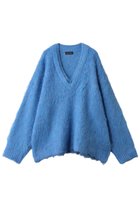 【メゾンスペシャル/MAISON SPECIAL】のLong Shaggy V-neck Knit/ロングシャギーVネックニット 人気、トレンドファッション・服の通販 founy(ファニー) ファッション Fashion レディースファッション Fashion for Women トップス・カットソー Cut & Sew Tops ニット Knit Tops & Sweaters カジュアルプルオーバー・ニットトップス Pullovers & Knit Tops / Casual Pullovers Vネックトップス V-Neck Tops / V-Cut Neckline Shirts リラックス Relax, Relaxed Fit エレガント 上品 Elegant thumbnail BLU(ブルー)|ID: prp329100004925176 ipo3291000000036957810