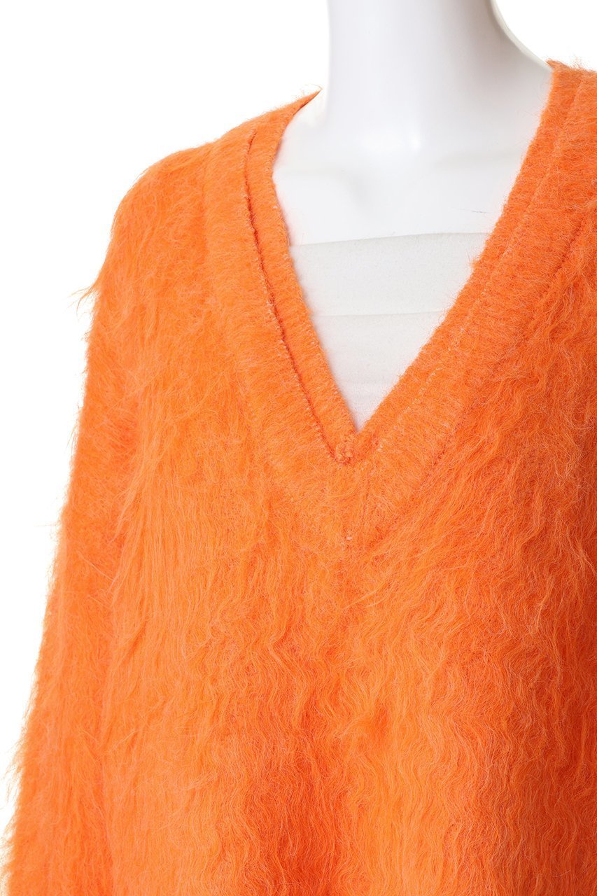【メゾンスペシャル/MAISON SPECIAL】のLong Shaggy V-neck Knit/ロングシャギーVネックニット 人気、トレンドファッション・服の通販 founy(ファニー) 　ファッション　Fashion　レディースファッション　Fashion for Women　トップス・カットソー　Cut & Sew Tops　ニット　Knit Tops & Sweaters　カジュアルプルオーバー・ニットトップス　Pullovers & Knit Tops / Casual Pullovers　Vネックトップス　V-Neck Tops / V-Cut Neckline Shirts　リラックス　Relax, Relaxed Fit　エレガント 上品　Elegant　other-5|ID: prp329100004925176 ipo3291000000036957816