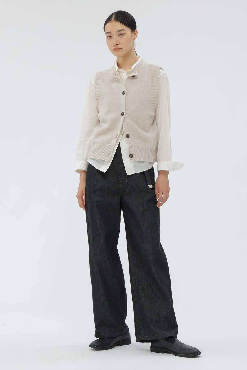 【マーガレットハウエル/MARGARET HOWELL】のORGANIC COTTON DENIM TROUSERS 人気、トレンドファッション・服の通販 founy(ファニー) 　ファッション　Fashion　レディースファッション　Fashion for Women　パンツ　Pants & Trousers　デニム　Denim, Jeans Material　ワイド　Wide, Wide Fit　ヴィンテージ　Vintage Style　other-2|ID: prp329100004925182 ipo3291000000036957895
