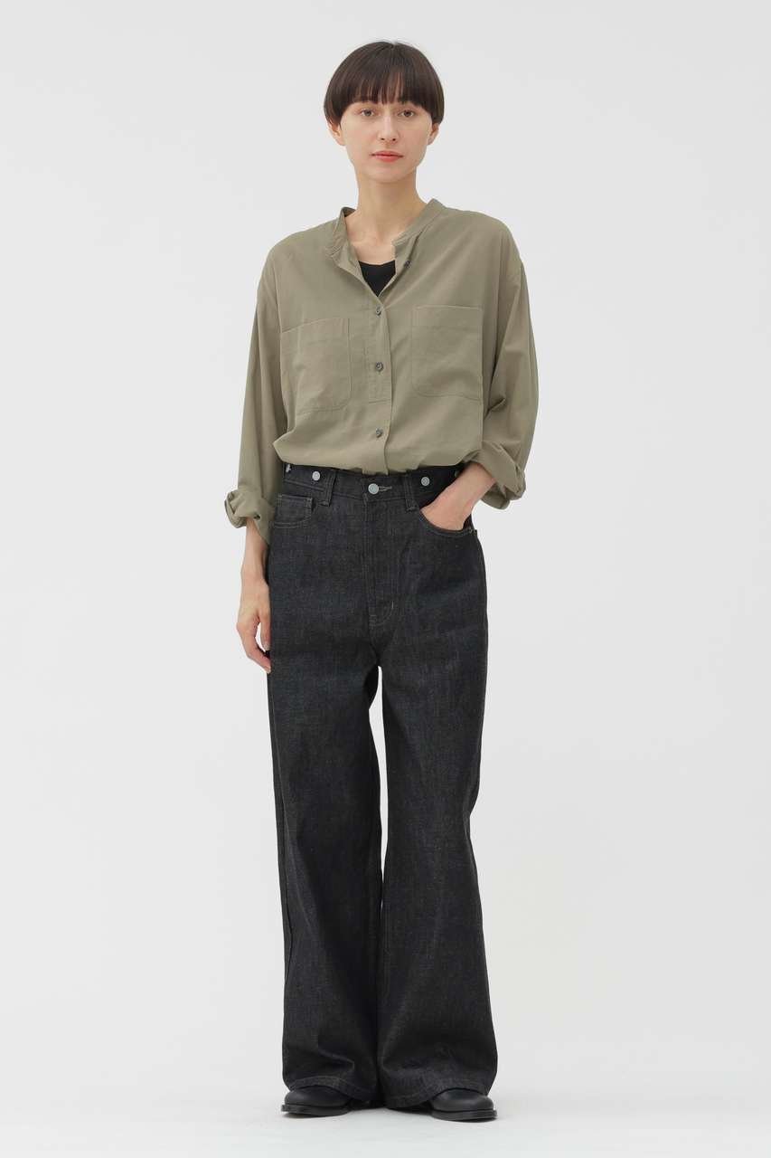 【マーガレットハウエル/MARGARET HOWELL】のORGANIC COTTON DENIM TROUSERS 人気、トレンドファッション・服の通販 founy(ファニー) 　ファッション　Fashion　レディースファッション　Fashion for Women　パンツ　Pants & Trousers　デニム　Denim, Jeans Material　ワイド　Wide, Wide Fit　ヴィンテージ　Vintage Style　other-4|ID: prp329100004925182 ipo3291000000036957898