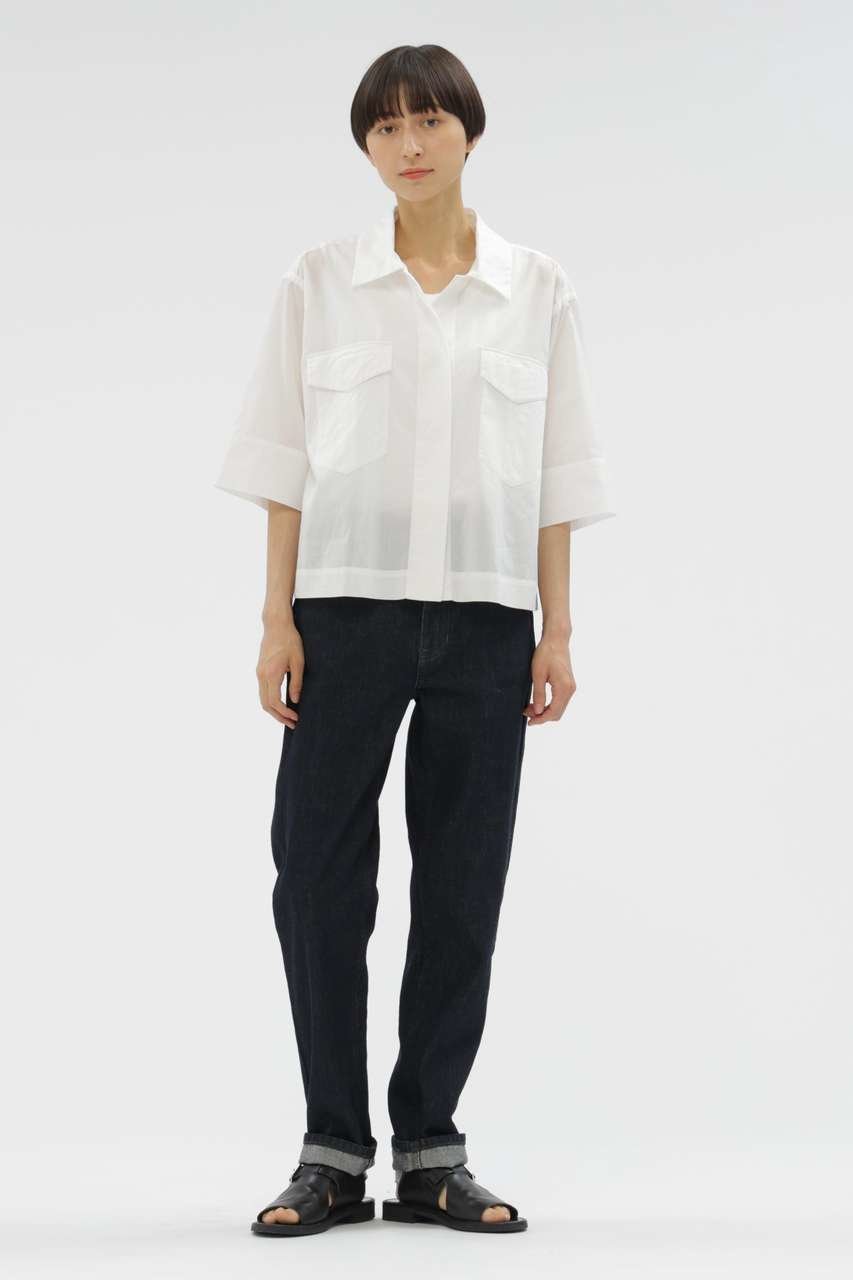 【マーガレットハウエル/MARGARET HOWELL】のBASIC DENIM TROUSERS 人気、トレンドファッション・服の通販 founy(ファニー) 　ファッション　Fashion　レディースファッション　Fashion for Women　パンツ　Pants & Trousers　ジーンズ　Jeans, Denim Pants　デニム　Denim, Jeans Material　レギュラー　Regular, Standard Fit　other-4|ID: prp329100004925183 ipo3291000000036957910