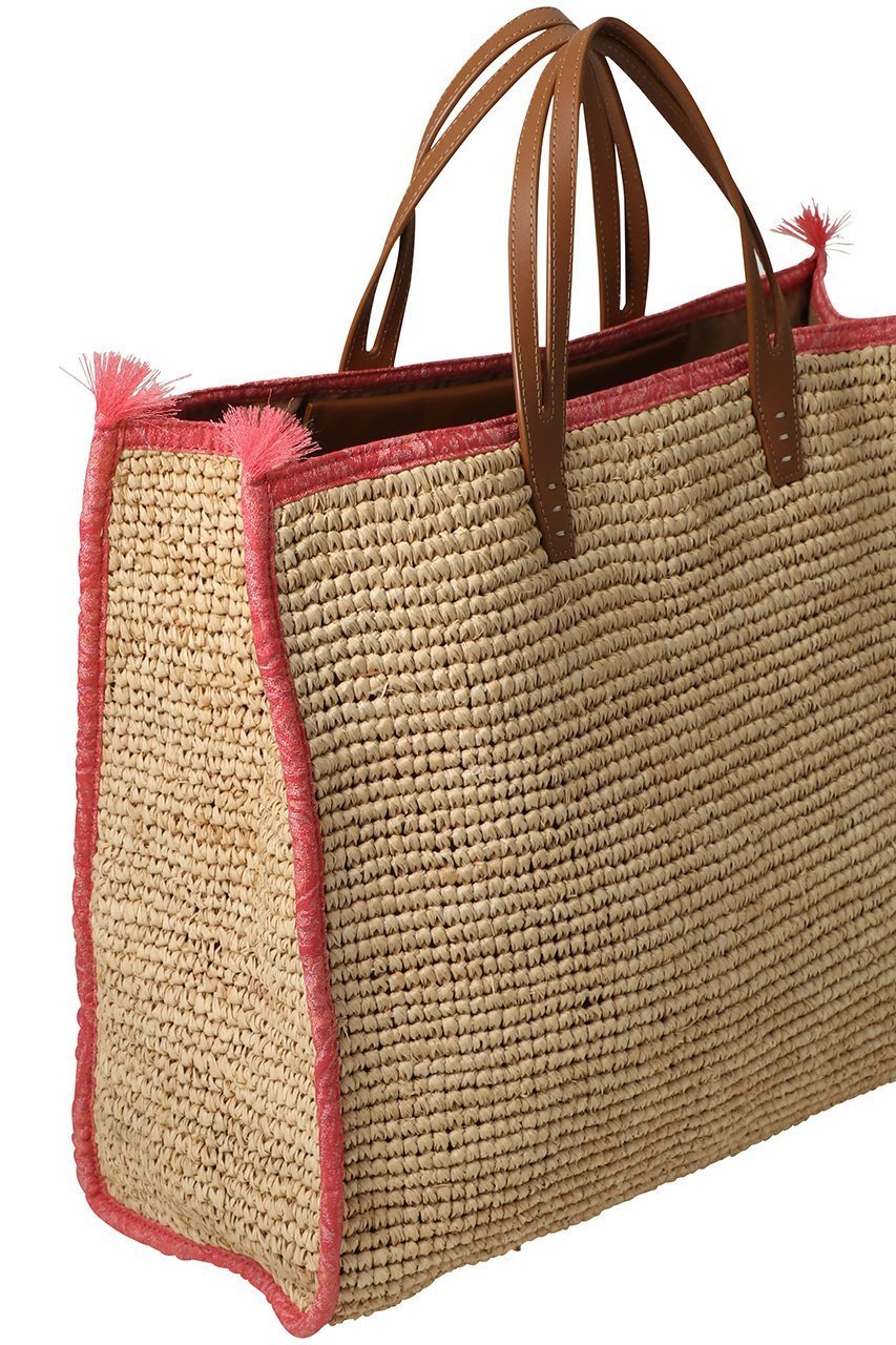 【ア ヴァケーション/A VACATION】のTANK RAFFIA トートバッグ 人気、トレンドファッション・服の通販 founy(ファニー) 　ファッション　Fashion　レディースファッション　Fashion for Women　バッグ　Bags　シンプル　Simple, Minimal　ジャカード／ジャガード　Jacquard, Woven Pattern　フィット　Fit, Slim Fit　フォルム　Silhouette, Form　ラフィア　Raffia, Natural Straw　other-4|ID: prp329100004925193 ipo3291000000036958040