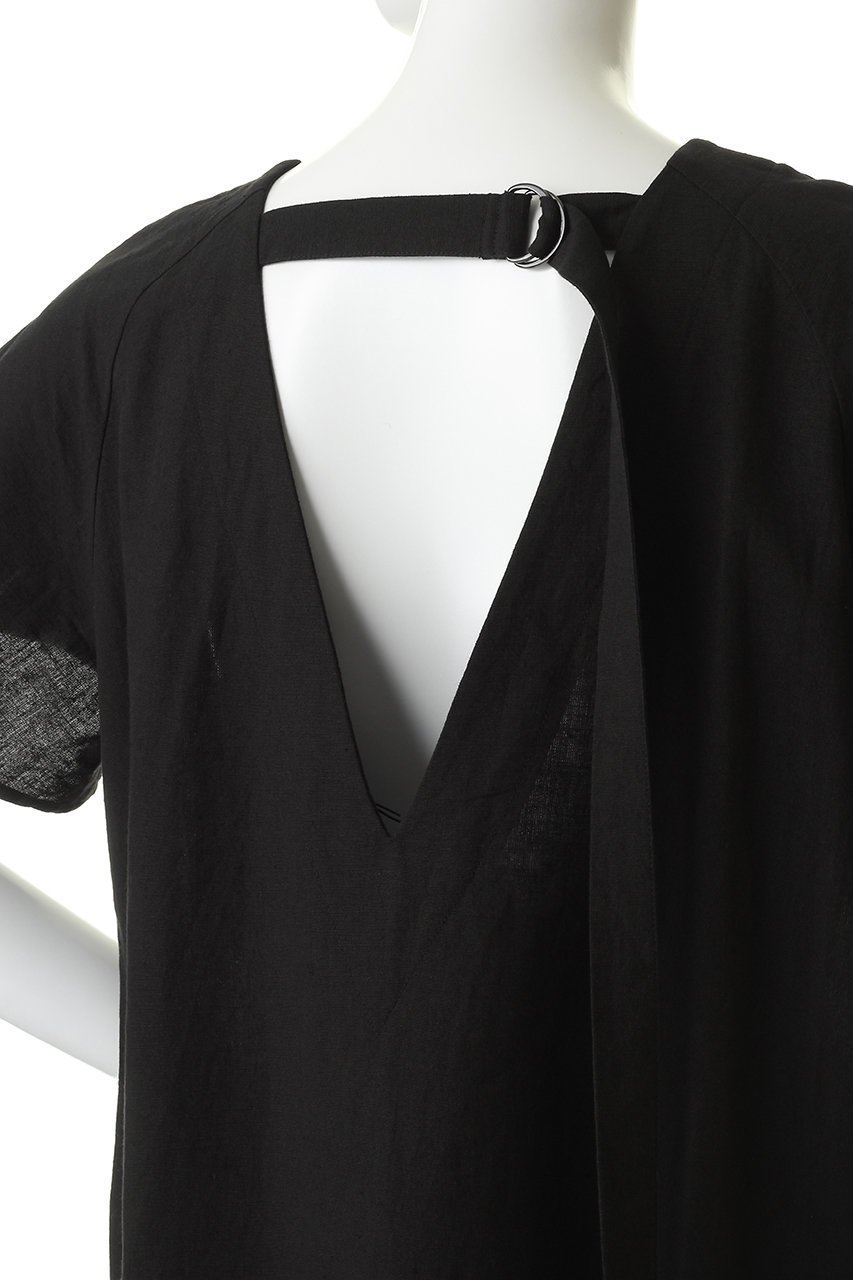 【エリオポール/heliopole】の【normment】COTTON LINEN Vバックドレス 人気、トレンドファッション・服の通販 founy(ファニー) 　ファッション　Fashion　レディースファッション　Fashion for Women　ワンピース　Dresses　フォーマル・パーティードレス・結婚式用ドレス　Elegant & Casual Dresses　チュニック　Tunic Tops & Dresses　エレガント 上品　Elegant　チュニック　Tunic, Long Top　ドレス　Dress, One-Piece　リネン　Linen, Linen Fabric　ロング　Long, Long-Length　夏　Summer　春　Spring　S/S・春夏　SS, Spring/Summer, Warm Season　other-5|ID: prp329100004925200 ipo3291000000036958149