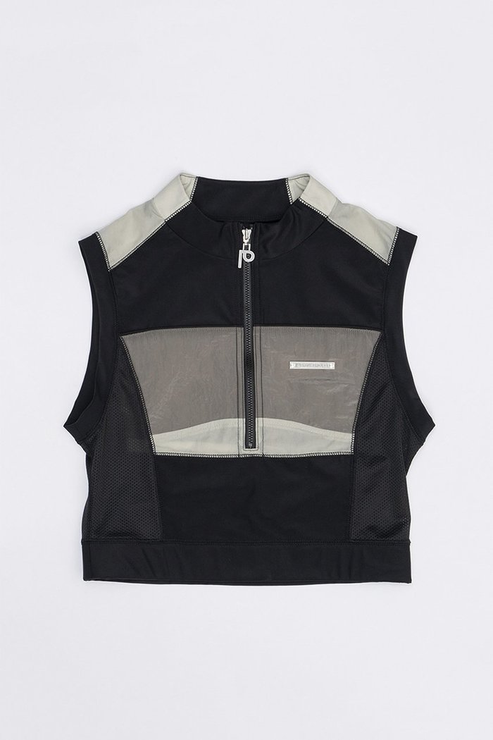 【プランク プロジェクト/PRANK PROJECT】のモトクロスノースリーブトップ / Motocross Sleeveless Top インテリア・キッズ・メンズ・レディースファッション・服の通販 founy(ファニー) https://founy.com/ ファッション Fashion レディースファッション Fashion for Women トップス・カットソー Cut & Sew Tops キャミソール&ノースリーブ Camisoles & Sleeveless Tops シャツ・ブラウス・オフィスカジュアル Elegant Blouses & Button-Ups おすすめ Recommended / Our Picks コンパクト Compact, Small Size シルバー Silver, Metallic Silver スポーティ Sporty, Casual Athletic ソックス Socks, Hosiery タフタ Taffeta, Structured Fabric トレンド Trend, Trending Now ノースリーブ Sleeveless, No-Sleeve プレート Plate, Dish ボトム Bottoms, Lower Wear ミニスカート Mini Skirt, Short Skirt メッシュ Mesh, Net Fabric ワイド Wide, Wide Fit 水着 Swimsuit, Swimwear |ID: prp329100004925240 ipo3291000000036958732