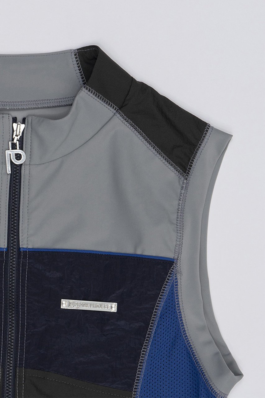 【プランク プロジェクト/PRANK PROJECT】のモトクロスノースリーブトップ / Motocross Sleeveless Top 人気、トレンドファッション・服の通販 founy(ファニー) 　ファッション　Fashion　レディースファッション　Fashion for Women　トップス・カットソー　Cut & Sew Tops　キャミソール&ノースリーブ　Camisoles & Sleeveless Tops　シャツ・ブラウス・オフィスカジュアル　Elegant Blouses & Button-Ups　おすすめ　Recommended / Our Picks　コンパクト　Compact, Small Size　シルバー　Silver, Metallic Silver　スポーティ　Sporty, Casual Athletic　ソックス　Socks, Hosiery　タフタ　Taffeta, Structured Fabric　トレンド　Trend, Trending Now　ノースリーブ　Sleeveless, No-Sleeve　プレート　Plate, Dish　ボトム　Bottoms, Lower Wear　ミニスカート　Mini Skirt, Short Skirt　メッシュ　Mesh, Net Fabric　ワイド　Wide, Wide Fit　水着　Swimsuit, Swimwear　other-2|ID: prp329100004925240 ipo3291000000036958736