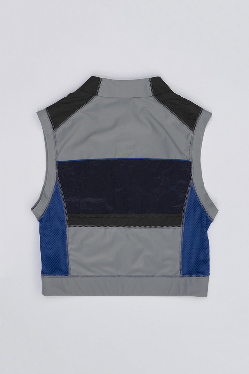 【プランク プロジェクト/PRANK PROJECT】のモトクロスノースリーブトップ / Motocross Sleeveless Top 人気、トレンドファッション・服の通販 founy(ファニー) 　ファッション　Fashion　レディースファッション　Fashion for Women　トップス・カットソー　Cut & Sew Tops　キャミソール&ノースリーブ　Camisoles & Sleeveless Tops　シャツ・ブラウス・オフィスカジュアル　Elegant Blouses & Button-Ups　おすすめ　Recommended / Our Picks　コンパクト　Compact, Small Size　シルバー　Silver, Metallic Silver　スポーティ　Sporty, Casual Athletic　ソックス　Socks, Hosiery　タフタ　Taffeta, Structured Fabric　トレンド　Trend, Trending Now　ノースリーブ　Sleeveless, No-Sleeve　プレート　Plate, Dish　ボトム　Bottoms, Lower Wear　ミニスカート　Mini Skirt, Short Skirt　メッシュ　Mesh, Net Fabric　ワイド　Wide, Wide Fit　水着　Swimsuit, Swimwear　other-5|ID: prp329100004925240 ipo3291000000036958741