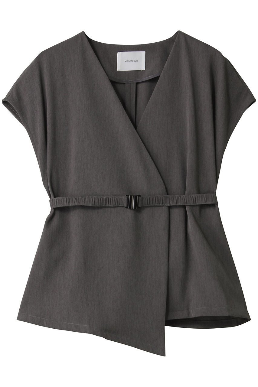 【ミディウミソリッド/MIDIUMISOLID】のノーカラージレ インテリア・キッズ・メンズ・レディースファッション・服の通販 founy(ファニー) ファッション Fashion レディースファッション Fashion for Women アウター Coat / Outerwear Collection レディースジャケット・軽アウター Jackets シンプル Simple, Minimal ジャケット Jacket, Outerwear フォルム Silhouette, Form ベスト Vest, Waistcoat ロング Long, Long-Length エレガント 上品 Elegant gray|ID: prp329100004925245 ipo3291000000036958769