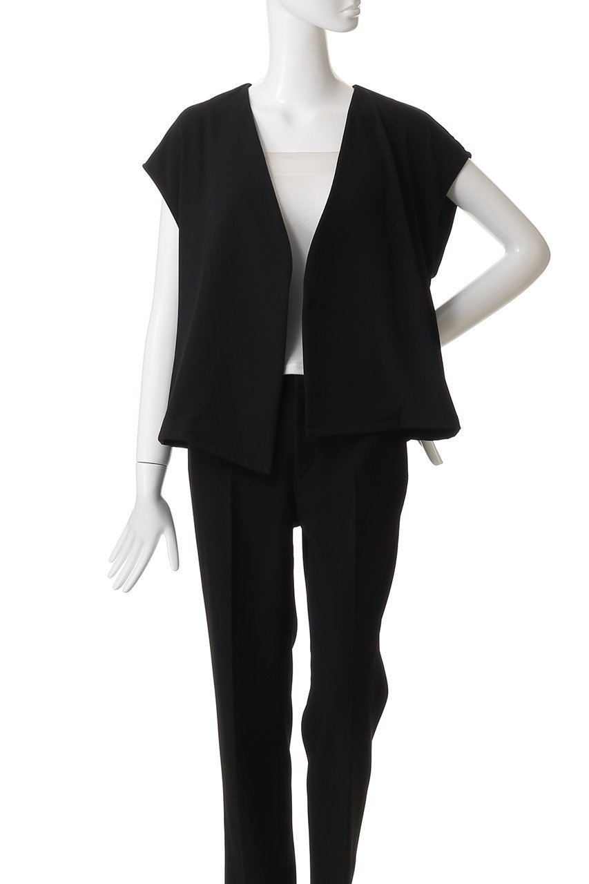 【ミディウミソリッド/MIDIUMISOLID】のノーカラージレ 人気、トレンドファッション・服の通販 founy(ファニー) ファッション Fashion レディースファッション Fashion for Women アウター Coat / Outerwear Collection レディースジャケット・軽アウター Jackets シンプル Simple, Minimal ジャケット Jacket, Outerwear フォルム Silhouette, Form ベスト Vest, Waistcoat ロング Long, Long-Length エレガント 上品 Elegant other-7|ID: prp329100004925245 ipo3291000000036958776