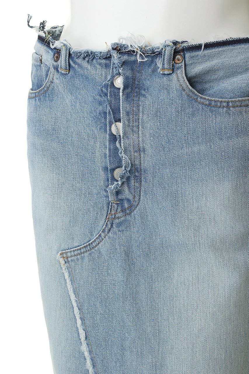 【マディソンブルー/MADISONBLUE】のDENIM TIGHT SKIRT デニムタイトスカート 人気、トレンドファッション・服の通販 founy(ファニー) 　ファッション　Fashion　レディースファッション　Fashion for Women　スカート　Skirts　デニム　Denim, Jeans Material　ビッグ　Big, Oversized　ヘムライン　Hemline, Bottom Cut　ランダム　Random, Irregular　ヴィンテージ　Vintage Style　other-5|ID: prp329100004925263 ipo3291000000036958917