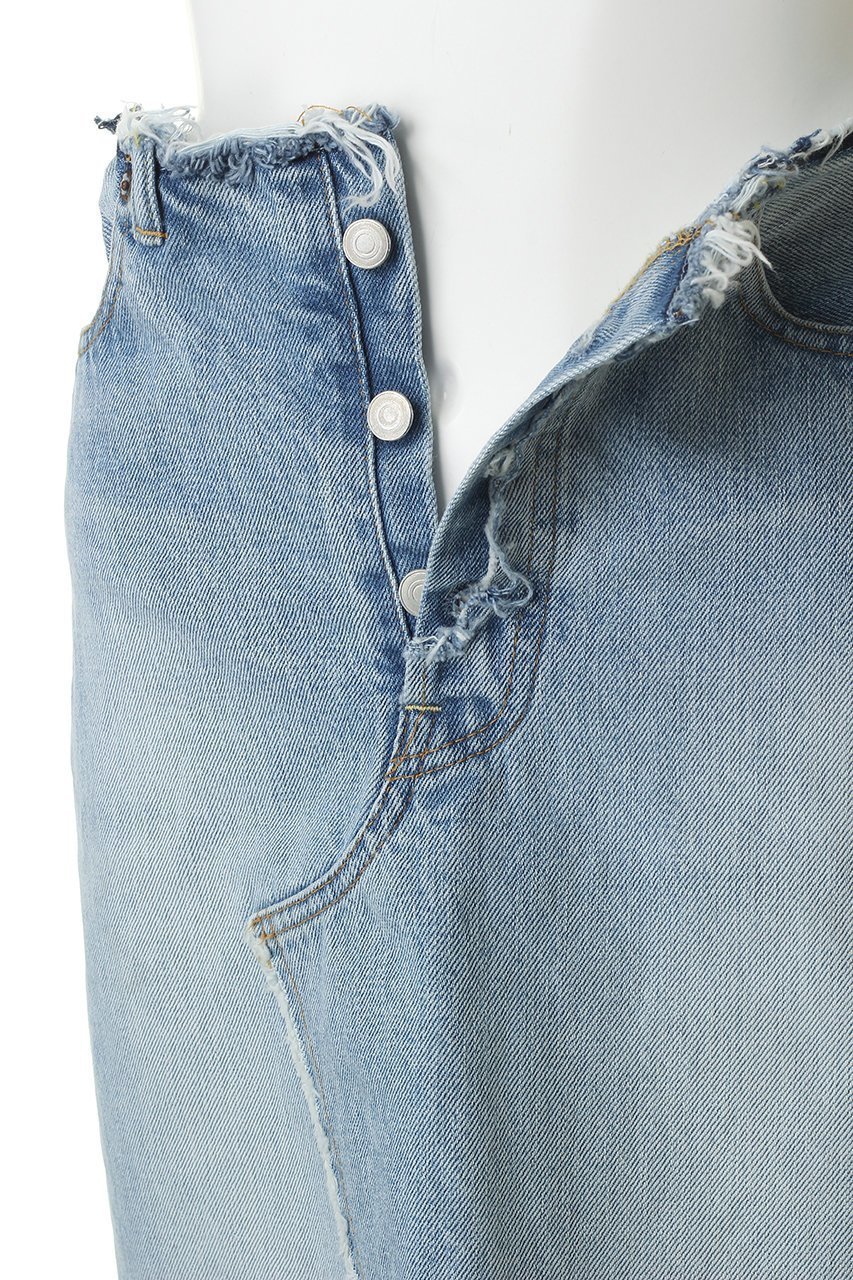 【マディソンブルー/MADISONBLUE】のDENIM TIGHT SKIRT デニムタイトスカート 人気、トレンドファッション・服の通販 founy(ファニー) 　ファッション　Fashion　レディースファッション　Fashion for Women　スカート　Skirts　デニム　Denim, Jeans Material　ビッグ　Big, Oversized　ヘムライン　Hemline, Bottom Cut　ランダム　Random, Irregular　ヴィンテージ　Vintage Style　other-6|ID: prp329100004925263 ipo3291000000036958918