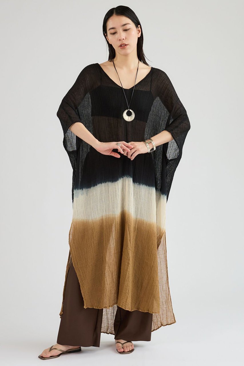 【カオス/Chaos】の【AMBAS】別注ドレス 人気、トレンドファッション・服の通販 founy(ファニー) 　ファッション　Fashion　レディースファッション　Fashion for Women　ワンピース　Dresses　フォーマル・パーティードレス・結婚式用ドレス　Elegant & Casual Dresses　チュニック　Tunic Tops & Dresses　イタリア　Italy　グラデーション　Gradient, Ombre　コレクション　Collection, Seasonal Line　スペシャル　Special, Limited Edition　セットアップ　Set-Up, Coordinated Outfit　チュニック　Tunic, Long Top　ドレス　Dress, One-Piece　バランス　Balance, Style Balance　別注　Limited Edition, Custom Order　水着　Swimsuit, Swimwear　リゾート　Resort, Vacation Style　ロング　Long, Long-Length　夏　Summer　 other-1|ID: prp329100004925270 ipo3291000000036958964