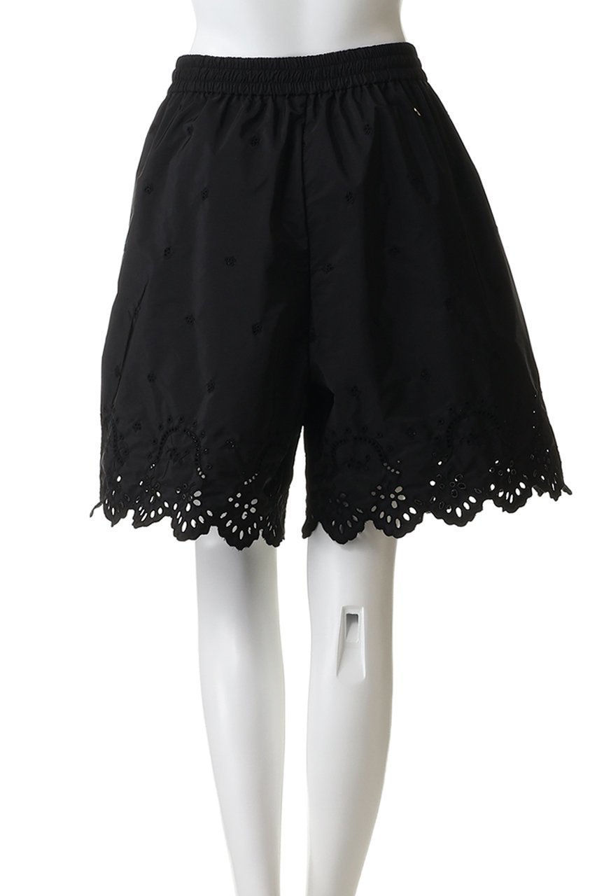 【ミュベール/MUVEIL】のオリジナルレースショートパンツ 人気、トレンドファッション・服の通販 founy(ファニー) 　ファッション　Fashion　レディースファッション　Fashion for Women　パンツ　Pants & Trousers　ショートパンツ・ハーフパンツ　High-Waisted & Relaxed Shorts　エレガント 上品　Elegant　ショート　Short, Short Length　スポーティ　Sporty, Casual Athletic　タフタ　Taffeta, Structured Fabric　メッシュ　Mesh, Net Fabric　夏　Summer　other-4|ID: prp329100004925274 ipo3291000000036959006