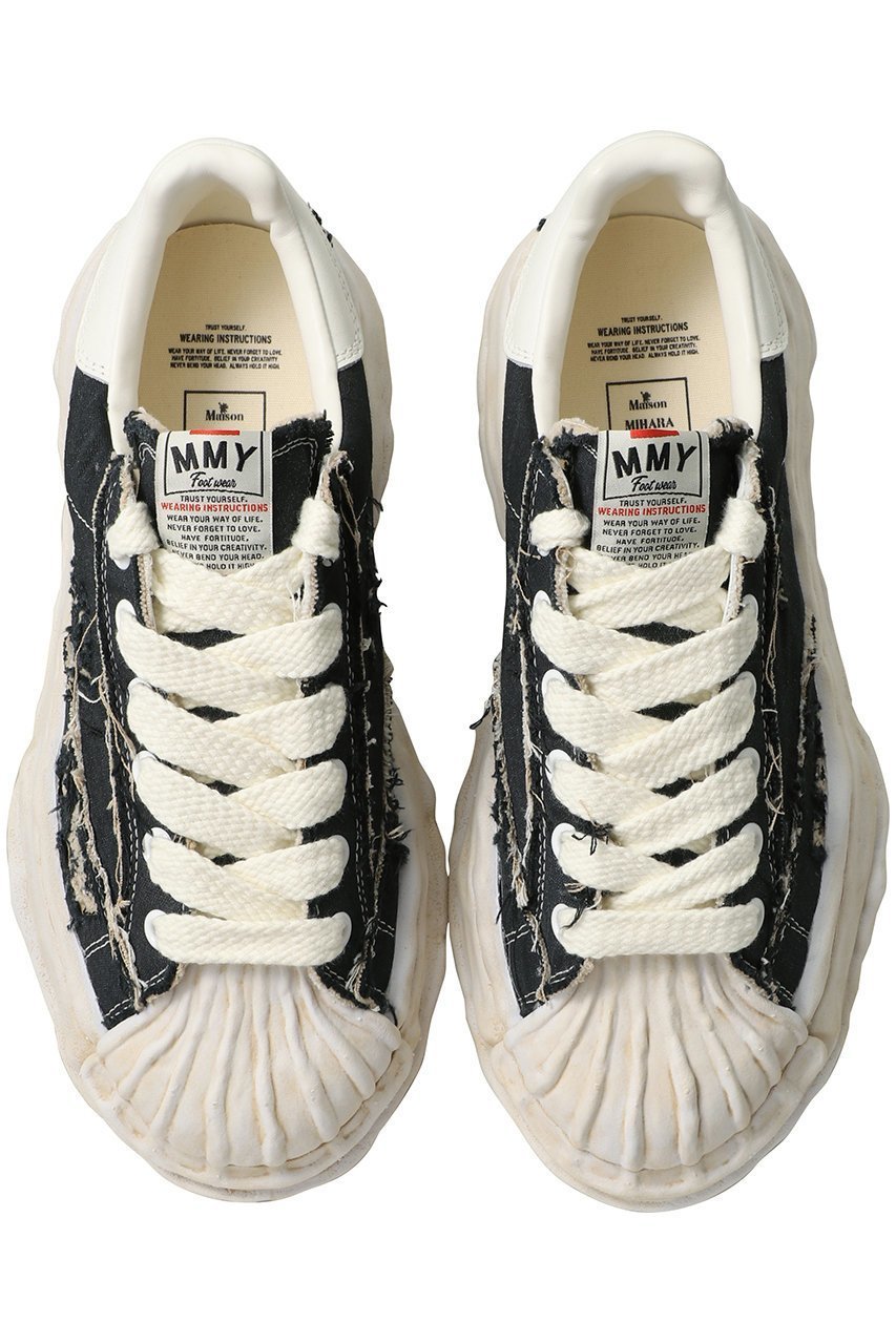 【メゾン ミハラヤスヒロ/Maison MIHARA YASUHIRO】の【UNISEX】【Maison MIHARA YASUHIRO】BLAKEY /original sole ripping and over dyeing canvas Low Top sneaker 人気、トレンドファッション・服の通販 founy(ファニー) 　ファッション　Fashion　レディースファッション　Fashion for Women　ユニセックス　Unisex, Genderless　キャンバス　Canvas, Canvas Fabric　スニーカー　Sneakers, Trainers　フォルム　Silhouette, Form　ヴィンテージ　Vintage Style　新作・新入荷　New Arrivals / New In　other-2|ID: prp329100004925279 ipo3291000000036959042