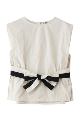 【ティアラ/Tiara】のリボンベルトブラウス 人気、トレンドファッション・服の通販 founy(ファニー) ファッション Fashion レディースファッション Fashion for Women トップス・カットソー Cut & Sew Tops キャミソール&ノースリーブ Camisoles & Sleeveless Tops シャツ・ブラウス・オフィスカジュアル Elegant Blouses & Button-Ups ベルト&ウエストマーク Belts & Waist Accessories タフタ Taffeta, Structured Fabric ノースリーブ Sleeveless, No-Sleeve フェミニン Feminine, Girly リボン Ribbon, Bow |ID:prp329100004925284