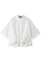 【ミズイロ インド/mizuiro ind】のhalf slv ballon shirt シャツ 人気、トレンドファッション・服の通販 founy(ファニー) ファッション Fashion レディースファッション Fashion for Women トップス・カットソー Cut & Sew Tops シャツ・ブラウス・オフィスカジュアル Elegant Blouses & Button-Ups ショート Short, Short Length シンプル Simple, Minimal スリーブ Sleeve, Long Sleeve / Short Sleeve トレンド Trend, Trending Now バルーン Balloon, Balloon Silhouette フロント Front, Front Design 半袖 Short Sleeve, Half Sleeve 新作・新入荷 New Arrivals / New In |ID:prp329100004925287