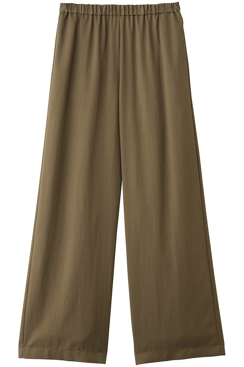 【プルミエ アロンディスモン/1er Arrondissement】のテンセルツイルイージーパンツ インテリア・キッズ・メンズ・レディースファッション・服の通販 founy(ファニー) 　ファッション　Fashion　レディースファッション　Fashion for Women　パンツ　Pants & Trousers　なめらか　Smooth, Silky Texture　リラックス　Relax, Relaxed Fit　新作・新入荷　New Arrivals / New In　ブラウン|ID: prp329100004925291 ipo3291000000036959118