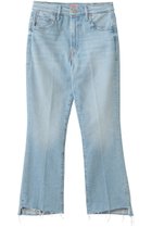 【マザー/MOTHER】のTHE INSIDER CROP STEP FRAY スキニーデニム (YFV) ライトブルー|ID: prp329100004925293 ipo3291000000036959129