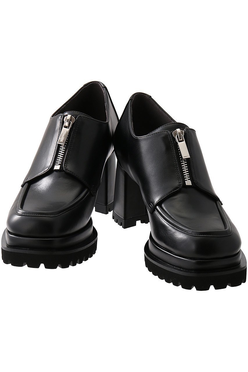 【ダニエラ アンド ジェマ/Daniella & GEMMA】の【レイン対応】ストームジップヒールローファー 人気、トレンドファッション・服の通販 founy(ファニー) 　ファッション　Fashion　レディースファッション　Fashion for Women　シューズ　Shoes, Footwear　シルバー　Silver, Metallic Silver　スタイリッシュ　Stylish, Fashionable　ファブリック　Fabric, Textile　フラット　Flat, Flat Shoes　レイン　Rain, Rainproof　エレガント 上品　Elegant　再入荷　Restock / Back in Stock　other-5|ID: prp329100004926469 ipo3291000000036965476