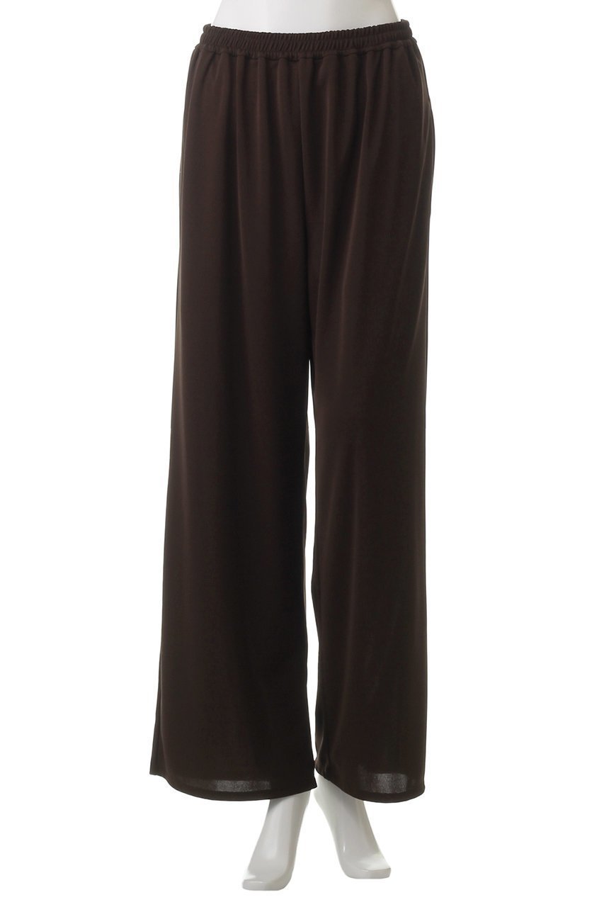 【デパリエ/DEPAREILLE】のトリアセテートジャージーワイドパンツ 人気、トレンドファッション・服の通販 founy(ファニー) 　ファッション　Fashion　レディースファッション　Fashion for Women　パンツ　Pants & Trousers　シンプル　Simple, Minimal　ストレート　Straight, Straight Cut　ワイド　Wide, Wide Fit　エレガント 上品　Elegant　other-2|ID: prp329100004926472 ipo3291000000036965493