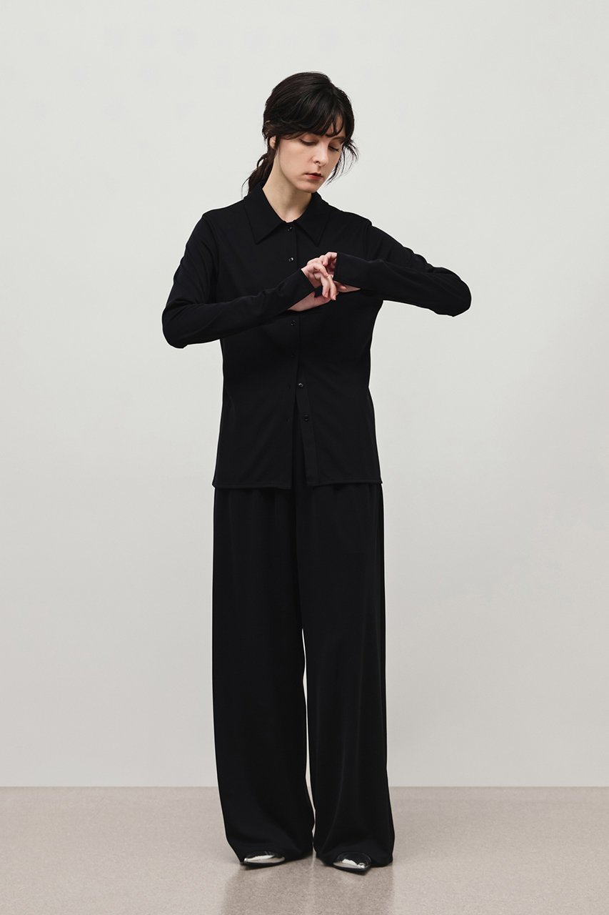 【デパリエ/DEPAREILLE】のトリアセテートジャージーワイドパンツ 人気、トレンドファッション・服の通販 founy(ファニー) 　ファッション　Fashion　レディースファッション　Fashion for Women　パンツ　Pants & Trousers　シンプル　Simple, Minimal　ストレート　Straight, Straight Cut　ワイド　Wide, Wide Fit　エレガント 上品　Elegant　other-6|ID: prp329100004926472 ipo3291000000036965497