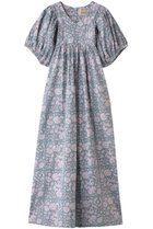 【エスゼット ブロックプリント/SZ Blockprints】の【日本限定】SAI DRESS NILA ショートスリーブワンピース ブルー|ID: prp329100004926473 ipo3291000000036965501