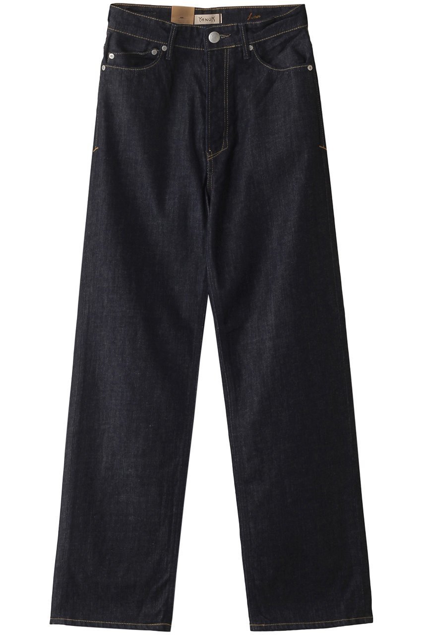 【ヤヌーク/YANUK】のボーイズストレート【LEA】 人気、トレンドファッション・服の通販 founy(ファニー) 　ファッション　Fashion　レディースファッション　Fashion for Women　パンツ　Pants & Trousers　デニムパンツ・ジーンズ・美脚デニム　Denim Jeans & Pants　ストレッチ　Stretch, Stretchy Fabric　ストレート　Straight, Straight Cut　デニム　Denim, Jeans Material　パターン　Pattern, Design Print　定番　Standard, Basic Item　 other-1|ID: prp329100004926481 ipo3291000000036965575