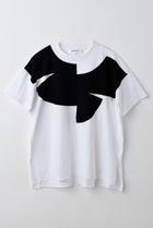 【エンフォルド/ENFOLD】のCOLLAR DOCKING T-SHIRT/Tシャツ 人気、トレンドファッション・服の通販 founy(ファニー) ファッション Fashion レディースファッション Fashion for Women トップス・カットソー Cut & Sew Tops シャツ・ブラウス・オフィスカジュアル Elegant Blouses & Button-Ups ロングTシャツ・Tシャツ Longline T-Shirts & Tees カットソー・ベーシックTシャツ Cut-and-Sewn Tops / Stretch Tees & Basics アシンメトリー Asymmetrical Style ショート Short, Short Length スリーブ Sleeve, Long Sleeve / Short Sleeve セットアップ Set-Up, Coordinated Outfit ドッキング Docking, Mixed Material thumbnail ホワイト|ID: prp329100004926491 ipo3291000000036965650