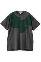 【エンフォルド/ENFOLD】のCOLLAR DOCKING T-SHIRT/Tシャツ 人気、トレンドファッション・服の通販 founy(ファニー) ファッション Fashion レディースファッション Fashion for Women トップス・カットソー Cut & Sew Tops シャツ・ブラウス・オフィスカジュアル Elegant Blouses & Button-Ups ロングTシャツ・Tシャツ Longline T-Shirts & Tees カットソー・ベーシックTシャツ Cut-and-Sewn Tops / Stretch Tees & Basics アシンメトリー Asymmetrical Style ショート Short, Short Length スリーブ Sleeve, Long Sleeve / Short Sleeve セットアップ Set-Up, Coordinated Outfit ドッキング Docking, Mixed Material thumbnail チャコールグレー|ID: prp329100004926491 ipo3291000000036965651