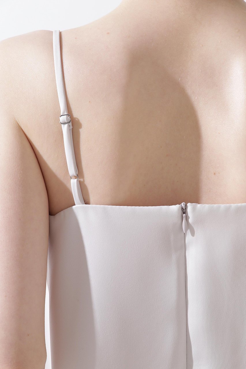 【ヒューエルミュージアム/hueLe Museum】の【hLM】スムージーサテンパッド付きキャミ 人気、トレンドファッション・服の通販 founy(ファニー) 　ファッション　Fashion　レディースファッション　Fashion for Women　トップス・カットソー　Cut & Sew Tops　キャミソール&ノースリーブ　Camisoles & Sleeveless Tops　シャツ・ブラウス・オフィスカジュアル　Elegant Blouses & Button-Ups　ロングTシャツ・Tシャツ　Longline T-Shirts & Tees　カットソー・ベーシックTシャツ　Cut-and-Sewn Tops / Stretch Tees & Basics　インナー　Innerwear　キャミ　Camisole, Cami Top　キャミソール　Camisole, Spaghetti Strap Top　サテン　Satin, Glossy Fabric　ジャケット　Jacket, Outerwear　タンク　Tank Top, Sleeveless Top　フレア　Flare, Flared　エレガント 上品　Elegant　other-5|ID: prp329100004926495 ipo3291000000036965688