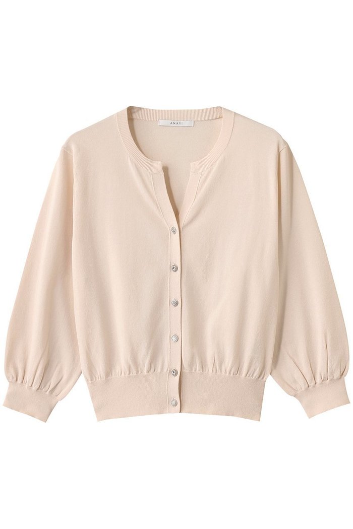 【アナイ/ANAYI】のキーネックアソート釦カーディガン インテリア・キッズ・メンズ・レディースファッション・服の通販 founy(ファニー) https://founy.com/ ファッション Fashion レディースファッション Fashion for Women トップス・カットソー Cut & Sew Tops ニット Knit Tops & Sweaters カーディガン・羽織り Layered Style Cardigans カーディガン Cardigan, Knitwear リュクス Luxury, Elegant, High-End, Chic ロング Long, Long-Length 羽織 Haori, Light Jacket |ID: prp329100004926504 ipo3291000000036965750