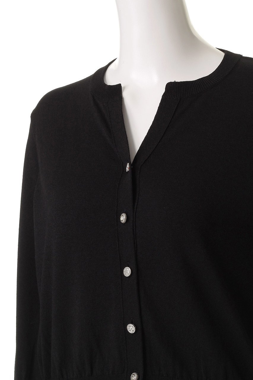 【アナイ/ANAYI】のキーネックアソート釦カーディガン 人気、トレンドファッション・服の通販 founy(ファニー) 　ファッション　Fashion　レディースファッション　Fashion for Women　トップス・カットソー　Cut & Sew Tops　ニット　Knit Tops & Sweaters　カーディガン・羽織り　Layered Style Cardigans　カーディガン　Cardigan, Knitwear　リュクス　Luxury, Elegant, High-End, Chic　ロング　Long, Long-Length　羽織　Haori, Light Jacket　other-5|ID: prp329100004926504 ipo3291000000036965756