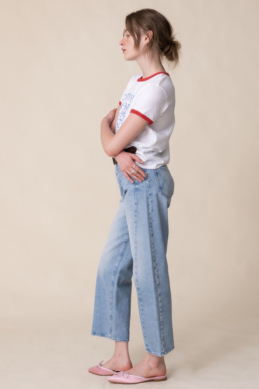 【マザー/MOTHER】のTHE HALF PIPE ANKLE FRAY ワイドカーブデニム (TRL) 人気、トレンドファッション・服の通販 founy(ファニー) 　ファッション　Fashion　レディースファッション　Fashion for Women　パンツ　Pants & Trousers　デニムパンツ・ジーンズ・美脚デニム　Denim Jeans & Pants　シアー　Sheer, See-Through　デニム　Denim, Jeans Material　バランス　Balance, Style Balance　フォルム　Silhouette, Form　定番　Standard, Basic Item　other-7|ID: prp329100004926505 ipo3291000000036965764