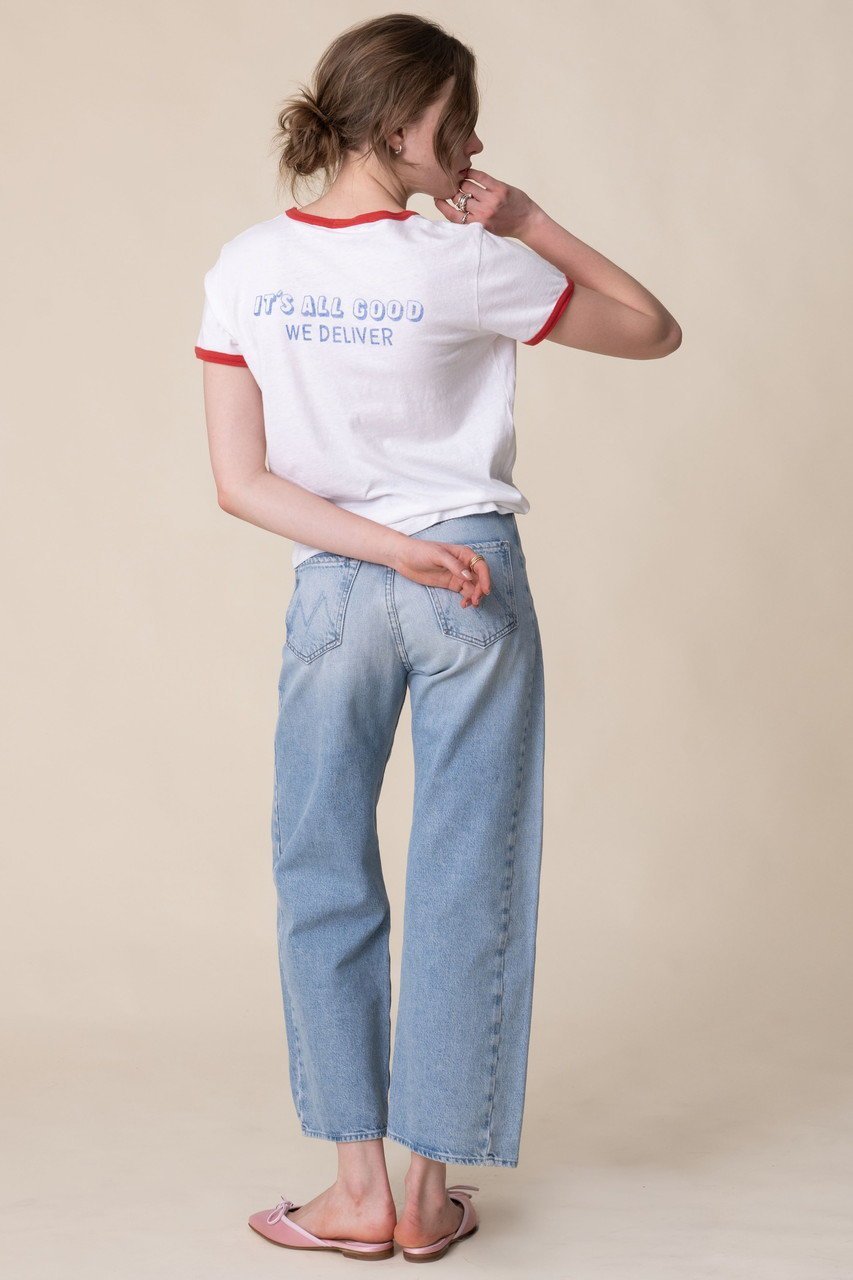 【マザー/MOTHER】のTHE HALF PIPE ANKLE FRAY ワイドカーブデニム (TRL) 人気、トレンドファッション・服の通販 founy(ファニー) 　ファッション　Fashion　レディースファッション　Fashion for Women　パンツ　Pants & Trousers　デニムパンツ・ジーンズ・美脚デニム　Denim Jeans & Pants　シアー　Sheer, See-Through　デニム　Denim, Jeans Material　バランス　Balance, Style Balance　フォルム　Silhouette, Form　定番　Standard, Basic Item　other-8|ID: prp329100004926505 ipo3291000000036965765