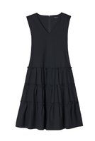 【デイジーリン/DAISY LIN】のDress “Millefeuille V Slim” 人気、トレンドファッション・服の通販 founy(ファニー) ファッション Fashion レディースファッション Fashion for Women ワンピース Dresses フォーマル・パーティードレス・結婚式用ドレス Elegant & Casual Dresses チュニック Tunic Tops & Dresses ウォッシャブル Machine Washable チュニック Tunic, Long Top フェミニン Feminine, Girly フリル Frill, Ruffle |ID:prp329100004926506