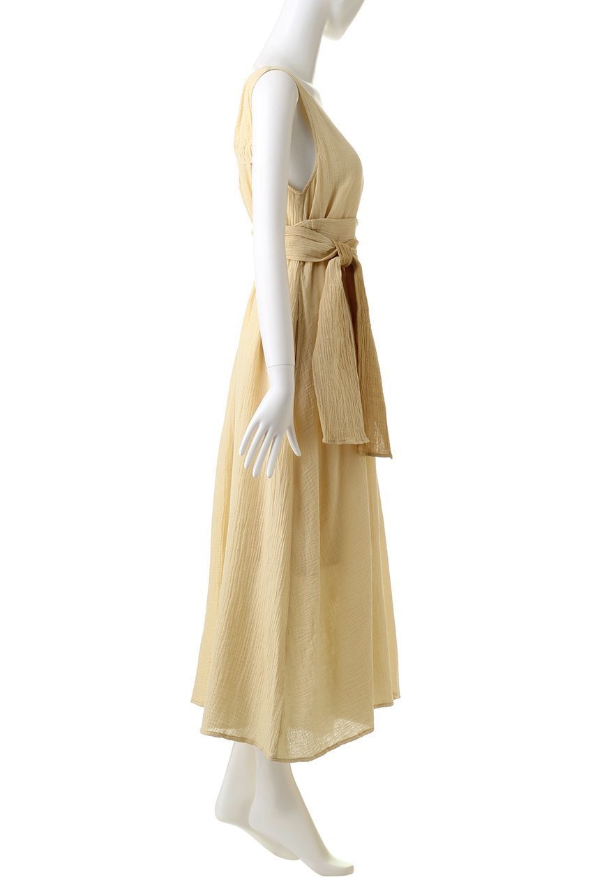 【マリリンムーン/MARILYN MOON】の【WALANCE】ナチュラルダイコットンガーゼスリーブレスドレス 人気、トレンドファッション・服の通販 founy(ファニー) 　ファッション　Fashion　レディースファッション　Fashion for Women　ワンピース　Dresses　フォーマル・パーティードレス・結婚式用ドレス　Elegant & Casual Dresses　チュニック　Tunic Tops & Dresses　チュニック　Tunic, Long Top　ドレス　Dress, One-Piece　フレア　Flare, Flared　リゾート　Resort, Vacation Style　リラックス　Relax, Relaxed Fit　ロング　Long, Long-Length　other-3|ID: prp329100004926510 ipo3291000000036965794