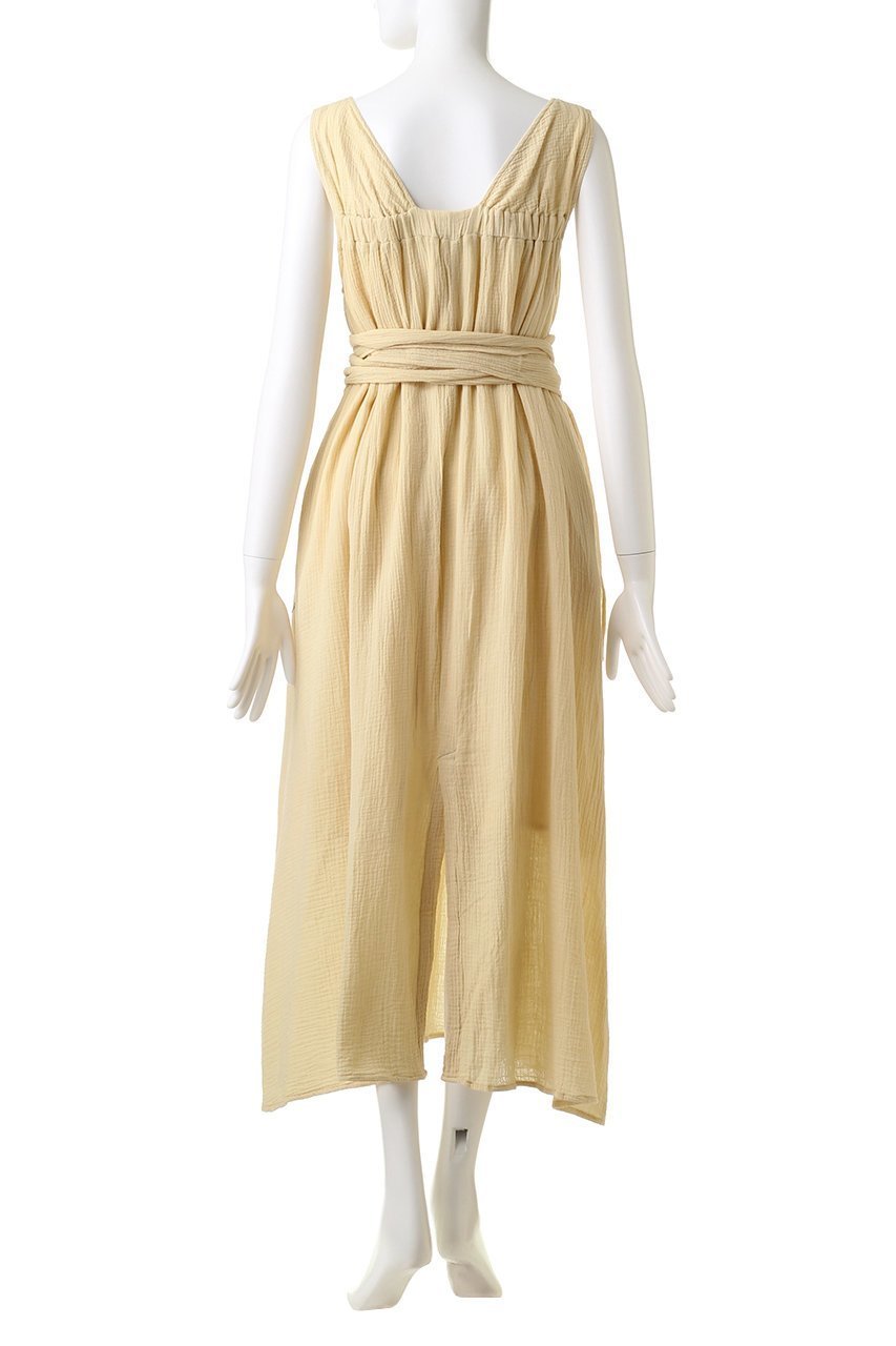 【マリリンムーン/MARILYN MOON】の【WALANCE】ナチュラルダイコットンガーゼスリーブレスドレス 人気、トレンドファッション・服の通販 founy(ファニー) 　ファッション　Fashion　レディースファッション　Fashion for Women　ワンピース　Dresses　フォーマル・パーティードレス・結婚式用ドレス　Elegant & Casual Dresses　チュニック　Tunic Tops & Dresses　チュニック　Tunic, Long Top　ドレス　Dress, One-Piece　フレア　Flare, Flared　リゾート　Resort, Vacation Style　リラックス　Relax, Relaxed Fit　ロング　Long, Long-Length　other-4|ID: prp329100004926510 ipo3291000000036965795