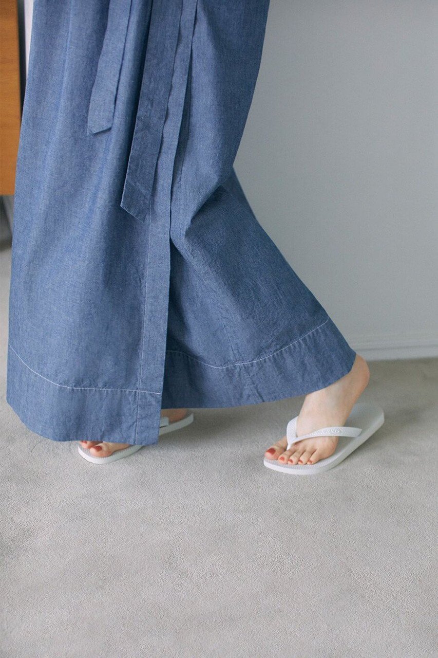 【マイ ウィークネス/MY WEAKNESS】のChambray Skirt 人気、トレンドファッション・服の通販 founy(ファニー) 　ファッション　Fashion　レディースファッション　Fashion for Women　スカート　Skirts　ロングスカート　Long Skirts / Maxi & Midi Skirts　ギャザー　Gathered, Ruffled　シャンブレー　Chambray, Denim-Like Fabric　フィット　Fit, Slim Fit　フレア　Flare, Flared　ラップ　Wrap, Wrap Design　リボン　Ribbon, Bow　ロング　Long, Long-Length　other-8|ID: prp329100004926518 ipo3291000000036965876