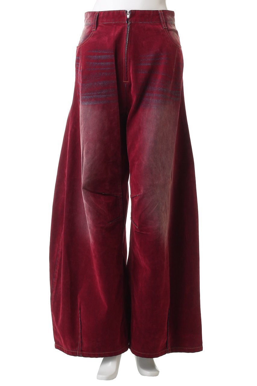 【プランク プロジェクト/PRANK PROJECT】のフロッキーデニムパンツ / Flocky Denim Pants 人気、トレンドファッション・服の通販 founy(ファニー) 　ファッション　Fashion　レディースファッション　Fashion for Women　パンツ　Pants & Trousers　デニムパンツ・ジーンズ・美脚デニム　Denim Jeans & Pants　ウォーム　Warm Fabric　デニム　Denim, Jeans Material　バランス　Balance, Style Balance　パッチ　Patch, Appliqué　フェミニン　Feminine, Girly　フロント　Front, Front Design　ブルゾン　Blouson, Bomber Jacket　おすすめ　Recommended / Our Picks　other-2|ID: prp329100004926522 ipo3291000000036965902