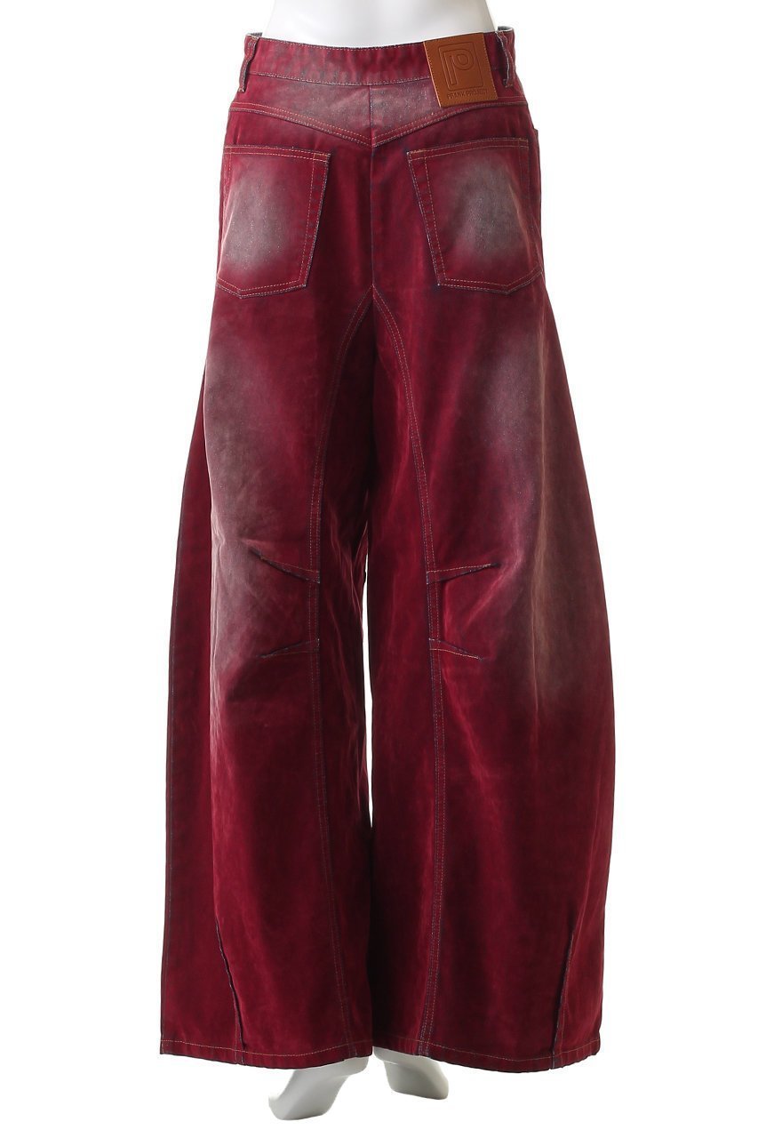 【プランク プロジェクト/PRANK PROJECT】のフロッキーデニムパンツ / Flocky Denim Pants 人気、トレンドファッション・服の通販 founy(ファニー) 　ファッション　Fashion　レディースファッション　Fashion for Women　パンツ　Pants & Trousers　デニムパンツ・ジーンズ・美脚デニム　Denim Jeans & Pants　ウォーム　Warm Fabric　デニム　Denim, Jeans Material　バランス　Balance, Style Balance　パッチ　Patch, Appliqué　フェミニン　Feminine, Girly　フロント　Front, Front Design　ブルゾン　Blouson, Bomber Jacket　おすすめ　Recommended / Our Picks　other-4|ID: prp329100004926522 ipo3291000000036965904