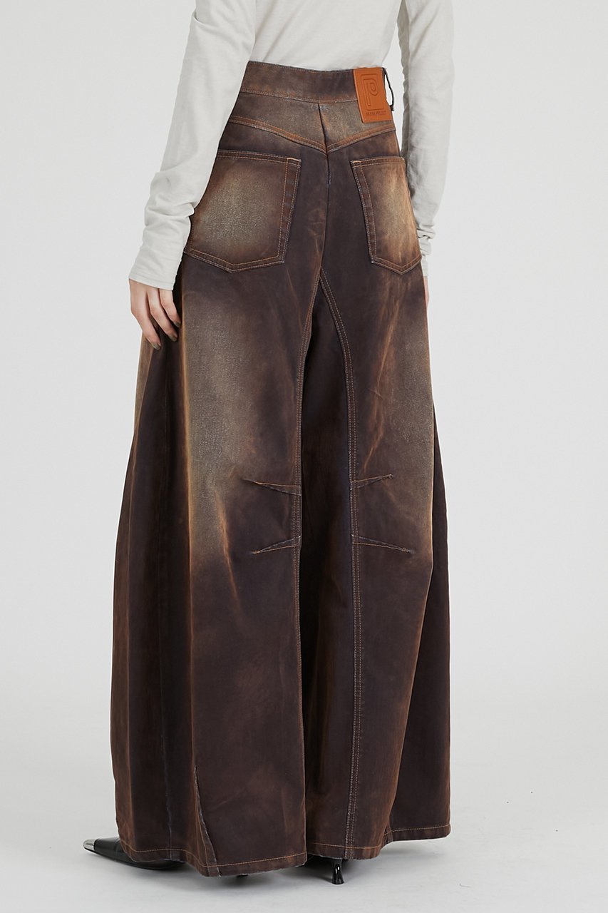 【プランク プロジェクト/PRANK PROJECT】のフロッキーデニムパンツ / Flocky Denim Pants 人気、トレンドファッション・服の通販 founy(ファニー) 　ファッション　Fashion　レディースファッション　Fashion for Women　パンツ　Pants & Trousers　デニムパンツ・ジーンズ・美脚デニム　Denim Jeans & Pants　ウォーム　Warm Fabric　デニム　Denim, Jeans Material　バランス　Balance, Style Balance　パッチ　Patch, Appliqué　フェミニン　Feminine, Girly　フロント　Front, Front Design　ブルゾン　Blouson, Bomber Jacket　おすすめ　Recommended / Our Picks　other-8|ID: prp329100004926522 ipo3291000000036965908