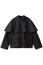 【メゾンスペシャル/MAISON SPECIAL】のMilitary Cape Jacket/ミリタリーケープジャケット NVY(ネイビー)|ID: prp329100004926524 ipo3291000000036965921