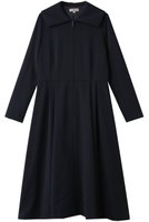 【エムダブリュー/MW】のトリアセテート(H) ビッグカラー ドレス 人気、トレンドファッション・服の通販 founy(ファニー) ファッション Fashion レディースファッション Fashion for Women ワンピース Dresses フォーマル・パーティードレス・結婚式用ドレス Elegant & Casual Dresses チュニック Tunic Tops & Dresses ストレッチ Stretch, Stretchy Fabric チュニック Tunic, Long Top ドレス Dress, One-Piece ビッグ Big, Oversized フレア Flare, Flared モダン Modern, Contemporary ロング Long, Long-Length エレガント 上品 Elegant |ID:prp329100004926540